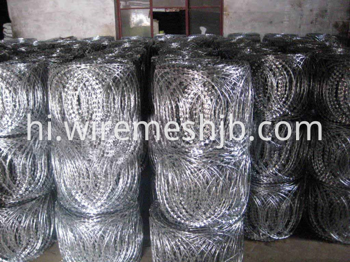 Razor Wire Flat Wrap Coils